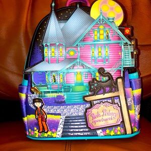 Brand New with tags- Loungefly Laika Coraline Pink Palace Mini backpack
